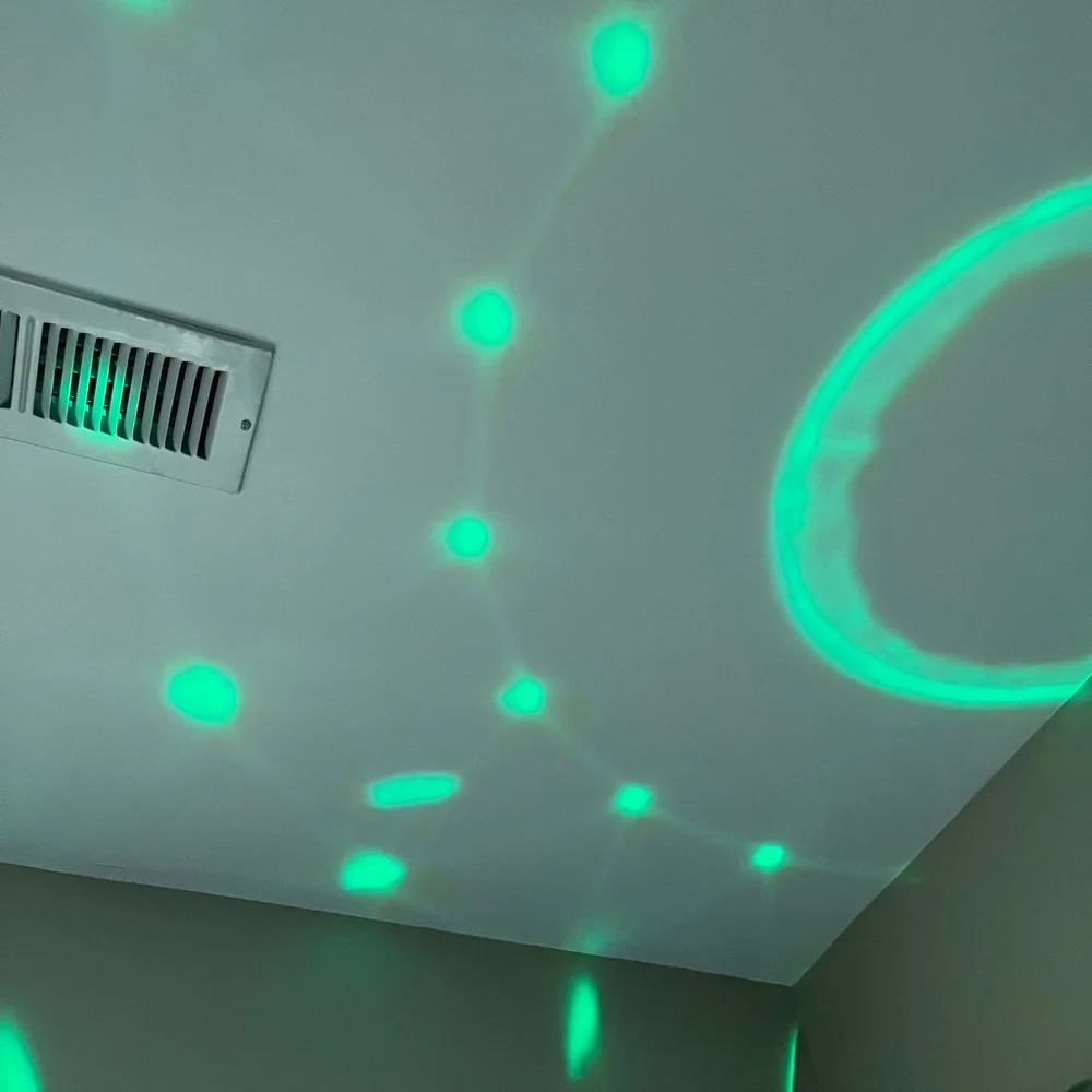 Supertech Black Crystal Dome Light